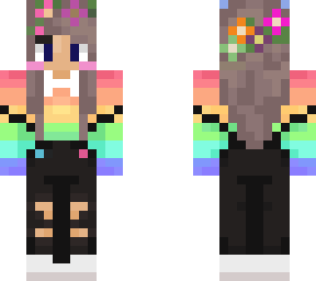 rainbow girl