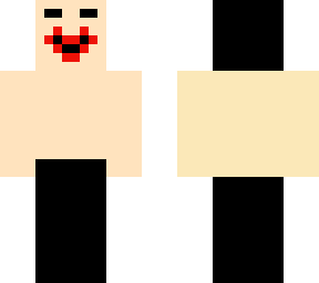 sumo wrestler with lipstick