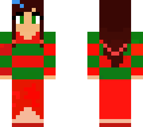 vispera-girl in holly knit dress