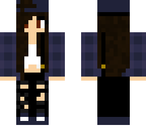 blue dungaree girl