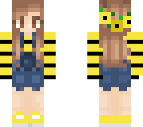 bumble bee overalls