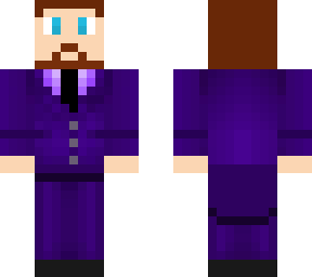 chad in a purple suit