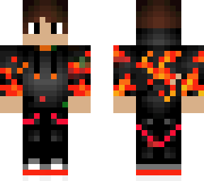 fire hoodie boy