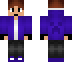 guy in purple creeper sweater