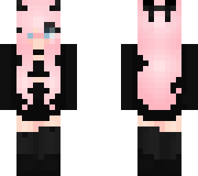 pink hair devil