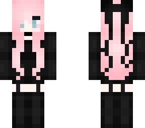 pink hair devil