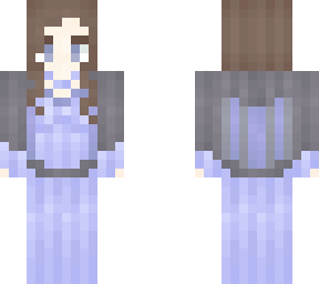 purple dress girl