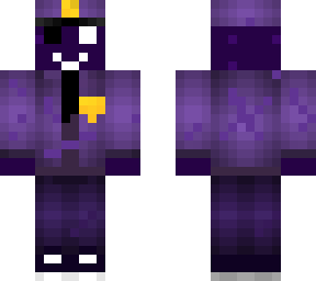 purple guy fixed up