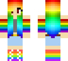rainbow girl