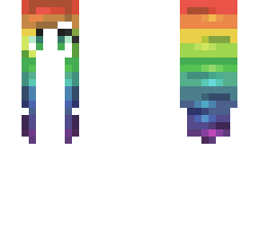 rainbow hair base