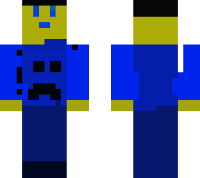 random blue guy