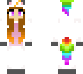 unicorn girl onesie