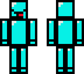 blue plastic derp  man