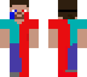 half steve half evil steve