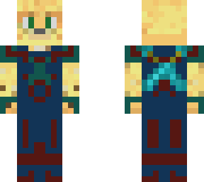 ocelot red blue armor