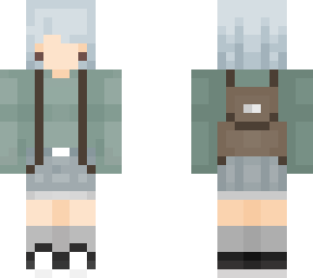 blue haired chibi!