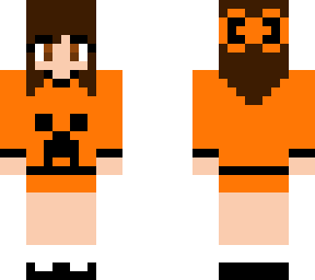 cute orange girl