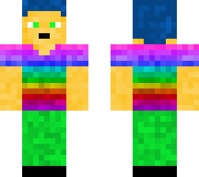 rainbow man