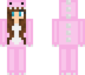 ally pink dinosaur (bright pink)