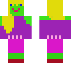 cute alien with hair