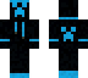 cyan & black creeper by: balyy