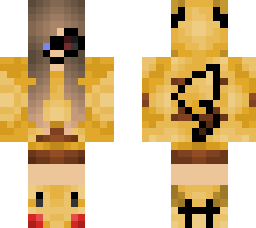 me in a pikachu outfit