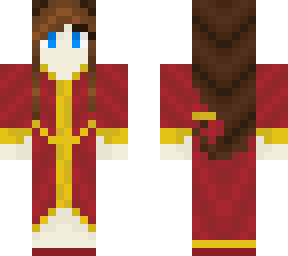 red-dressed princess