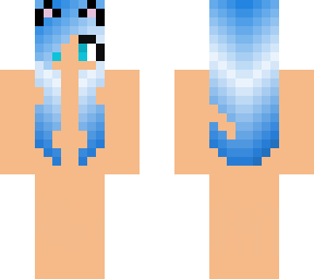 alpha girl blue hair base