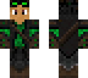 dark skinned green steampunk