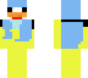 duck in a dress