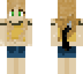 Tuskian- W/ Cat Tail and Ears | Minecraft Skin