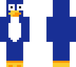 blue club penguin
