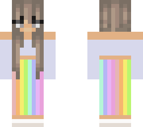 rainbow girl