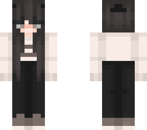 black haired girl