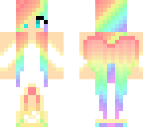 cute rainbow angle