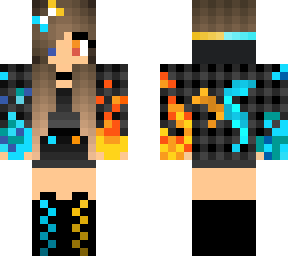 fire and water girl