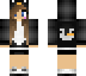 girl in penguin jacket