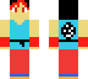 mark (martial arts skin/ whis gi (costum))