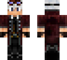 white haired steampunk