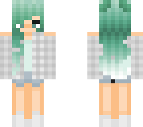 ! aqua hair !