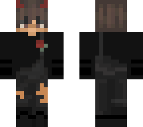 cute devil boy