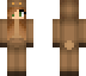 female brunette itsmoosecraft
