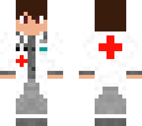 male doctor (with brown hair)