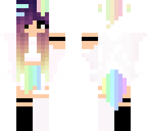 rainbow girl