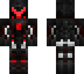 red neon robot