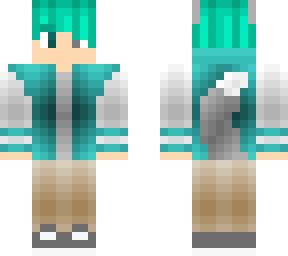 teal wolf boy
