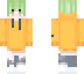 yellow hoodie