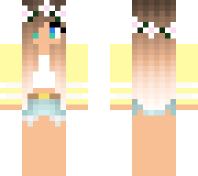 summer edit of a girl