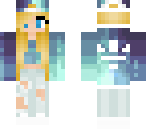 blonde blue hoodie tomboy
