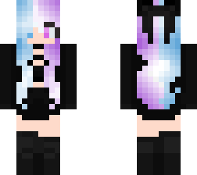 blue and purple